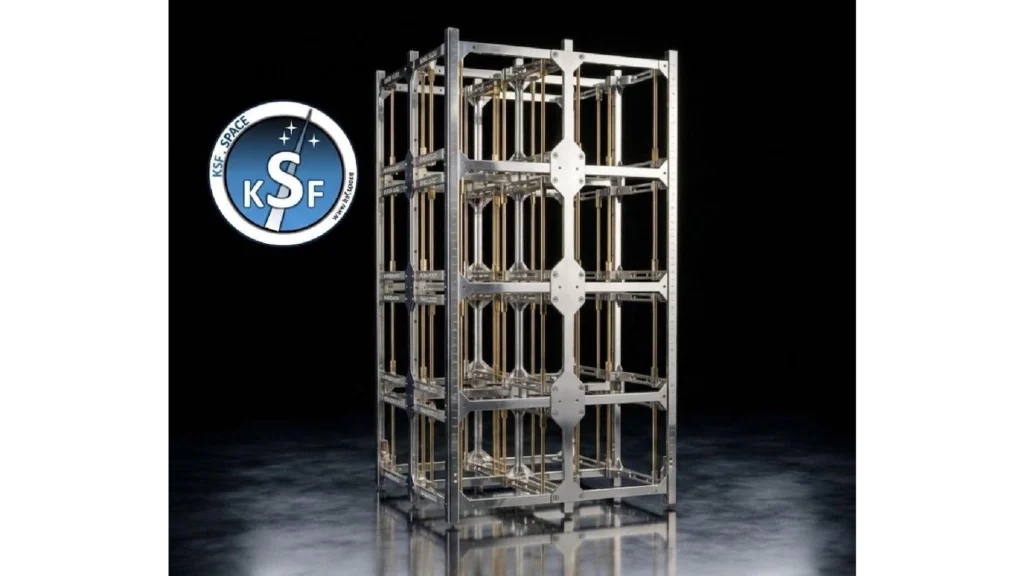 Current image: 16U CubeSat Structure