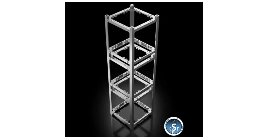 3u cubesat frame chassis structure